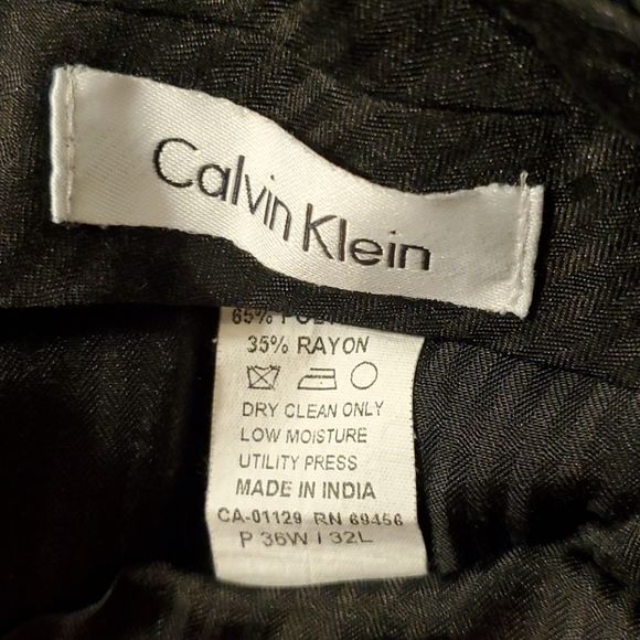 Black Calvin Klein Dress Pants - Picture 4 of 6